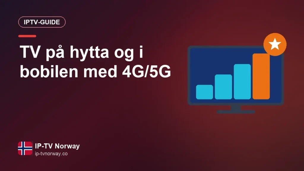 TV på hytta og i bobilen med 4G/5G