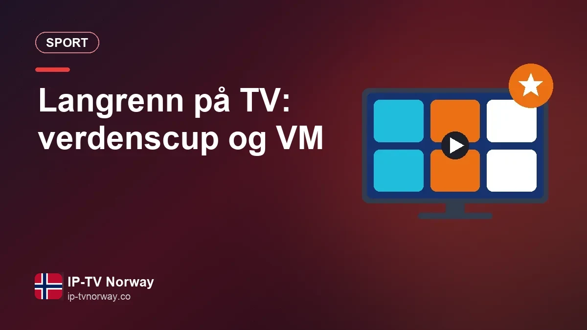 Langrenn og vintersport på TV-skjermen i stua