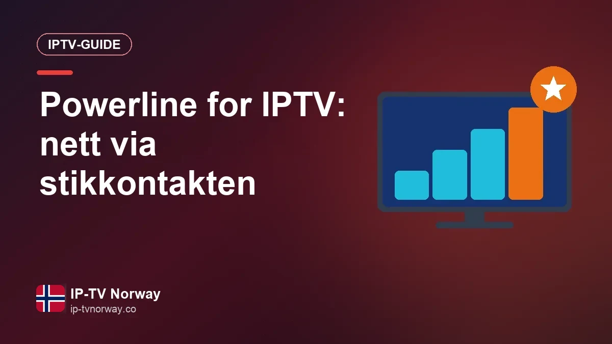 Svakt wifi ved TV-en? Løs det med en powerline-adapter Powerline-adapter i veggkontakten med kabel til TV-en